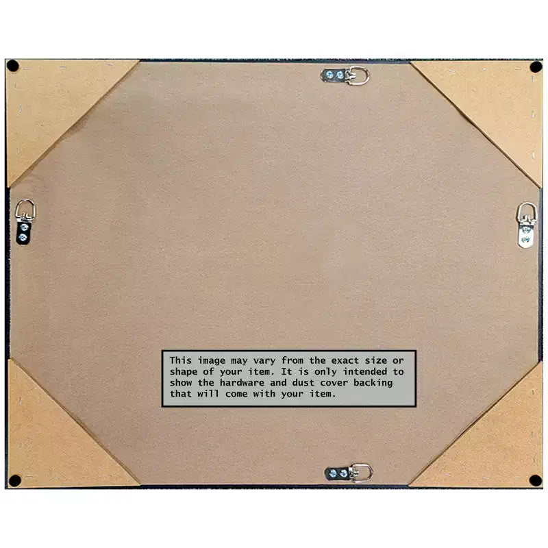 39"x27" Wildwood Narrow Framed Wall Mirror Brown - Beveled, Rectangular, Polystyrene Frame
