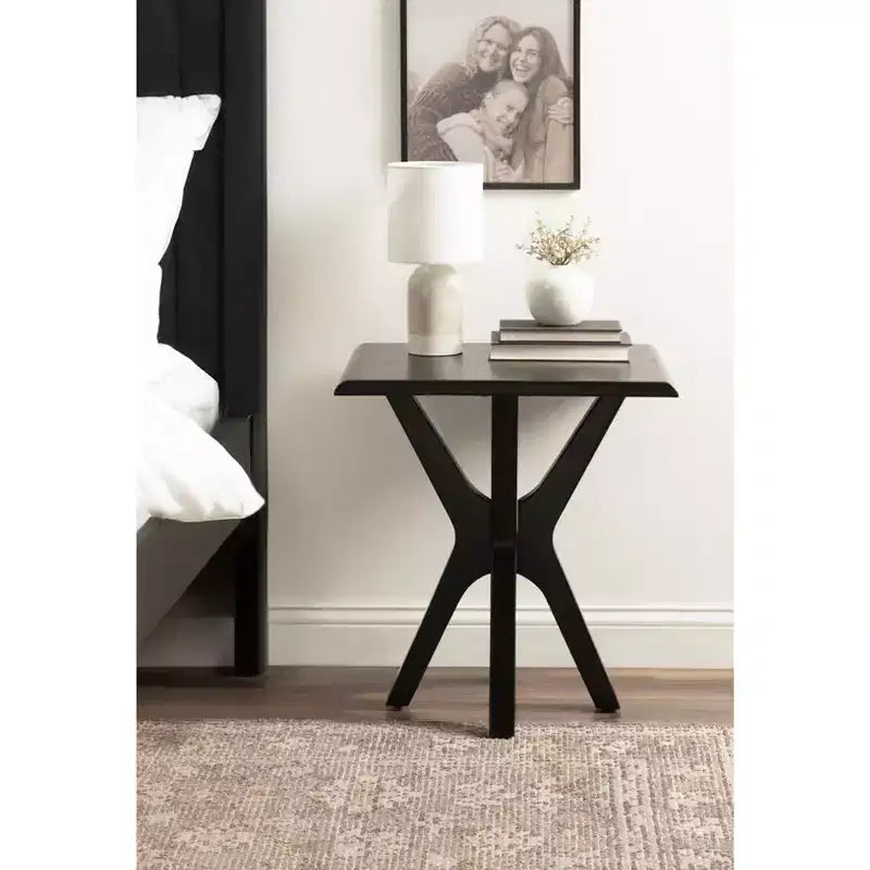 Wood Side Table