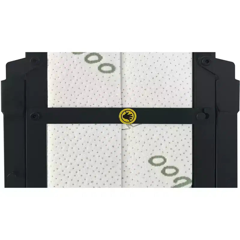 Folding Bed - Portable Metal Frame with Foam Mattress for Guest Room
