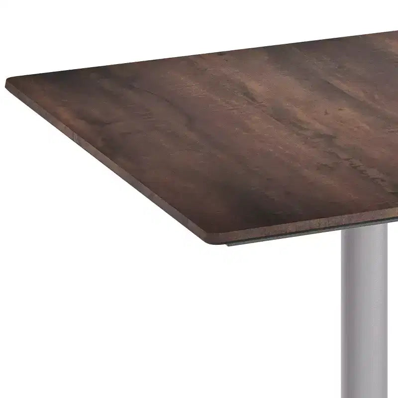Commercial Grade Tabletop with HPL Technology and Table Height X-Base