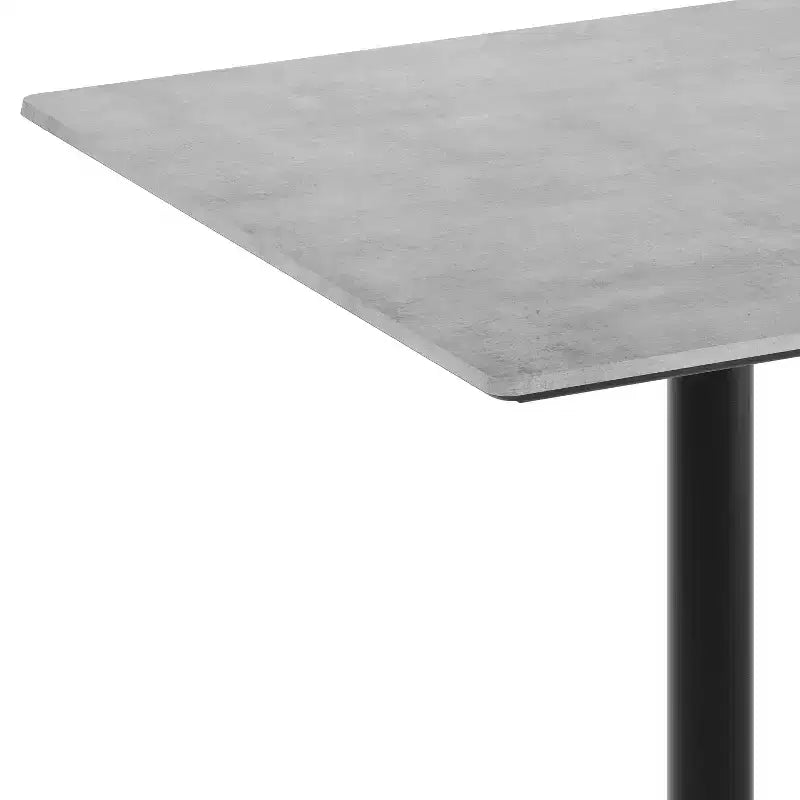 Commercial Grade Tabletop with HPL Technology and Table Height X-Base