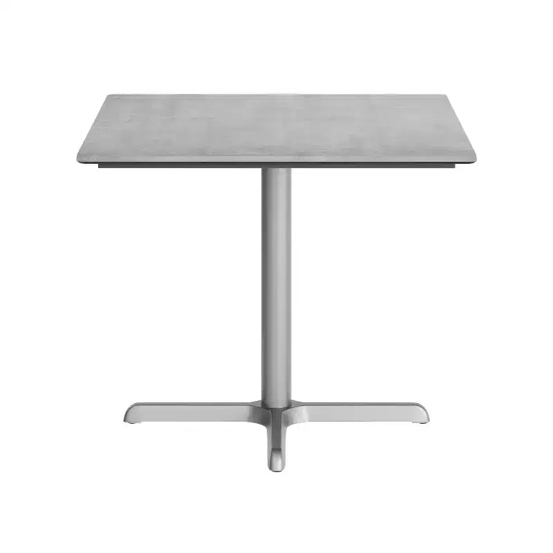 Commercial Grade Tabletop with HPL Technology and Table Height X-Base