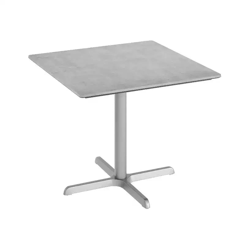 Commercial Grade Tabletop with HPL Technology and Table Height X-Base