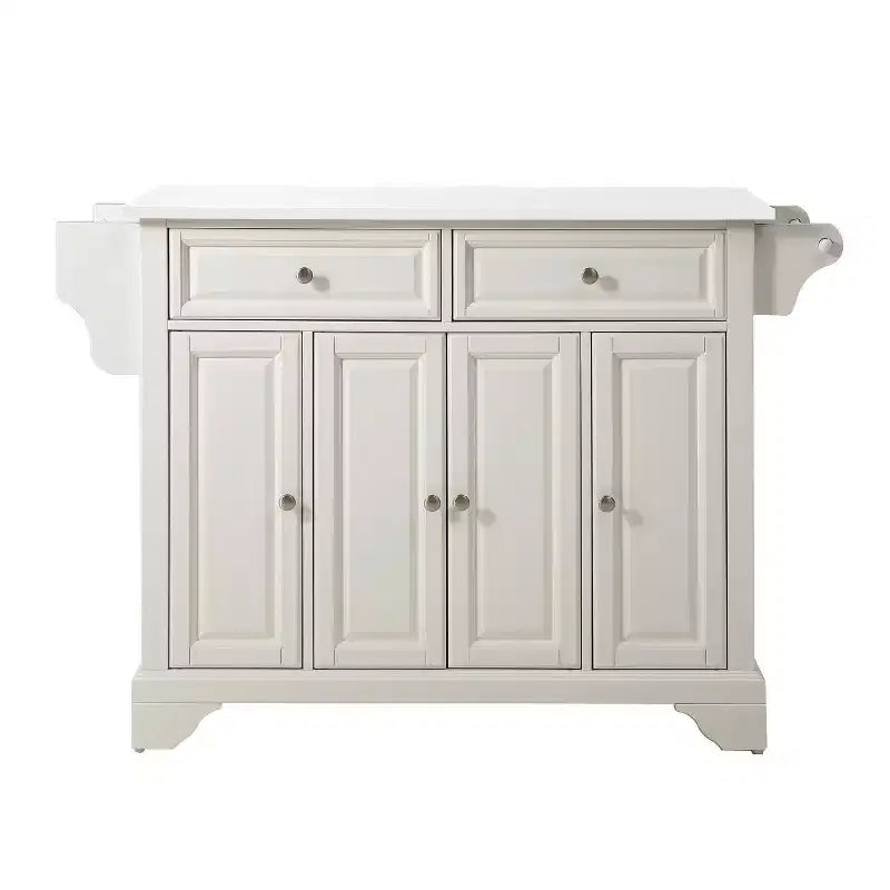 Kitchen Island with Door and Shelves