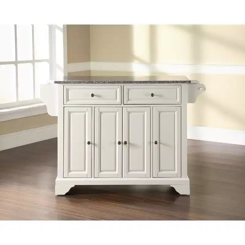 Kitchen Island with Door and Shelves