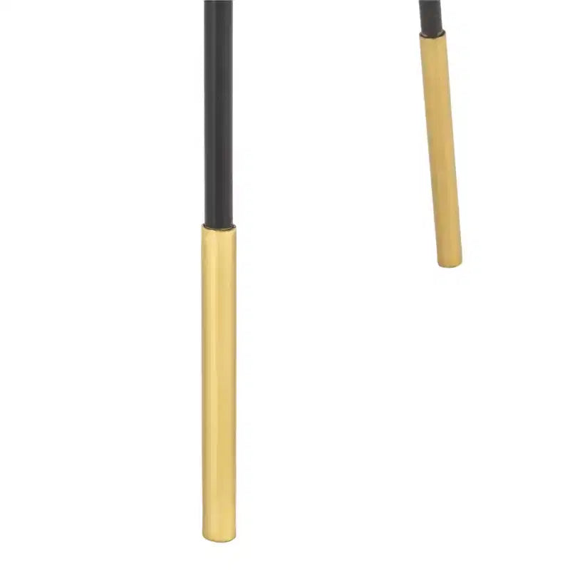 Handle Side Table - Black/Gold