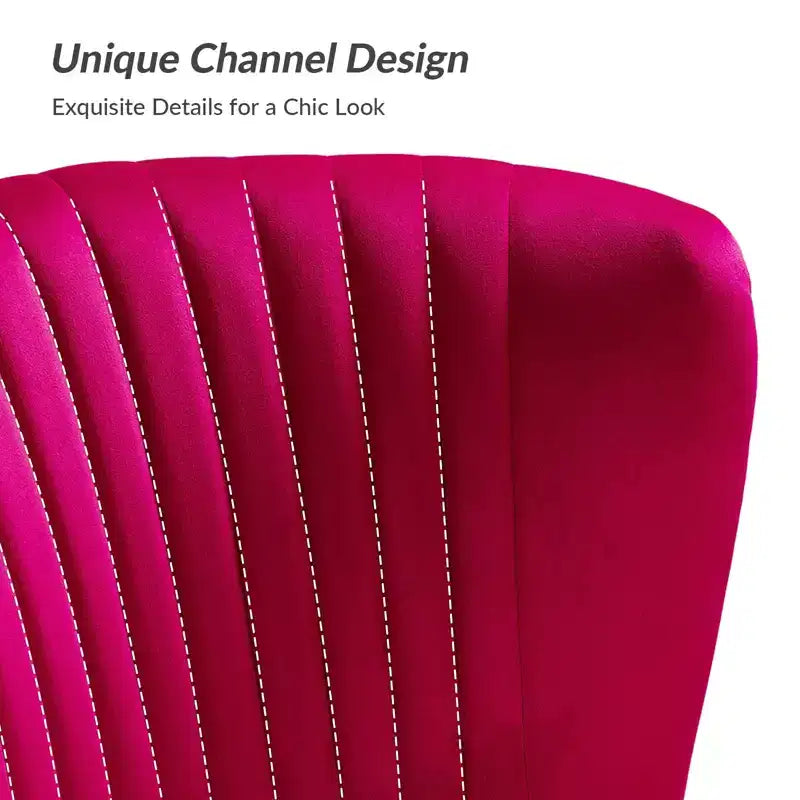 Velvet Loveseat Chair - Contemporary 2-Seater Tufted Back Sofa