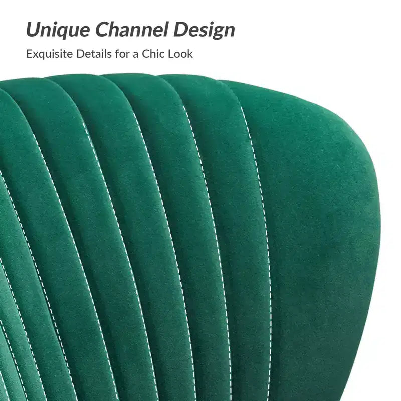 Velvet Loveseat Chair - Contemporary 2-Seater Tufted Back Sofa