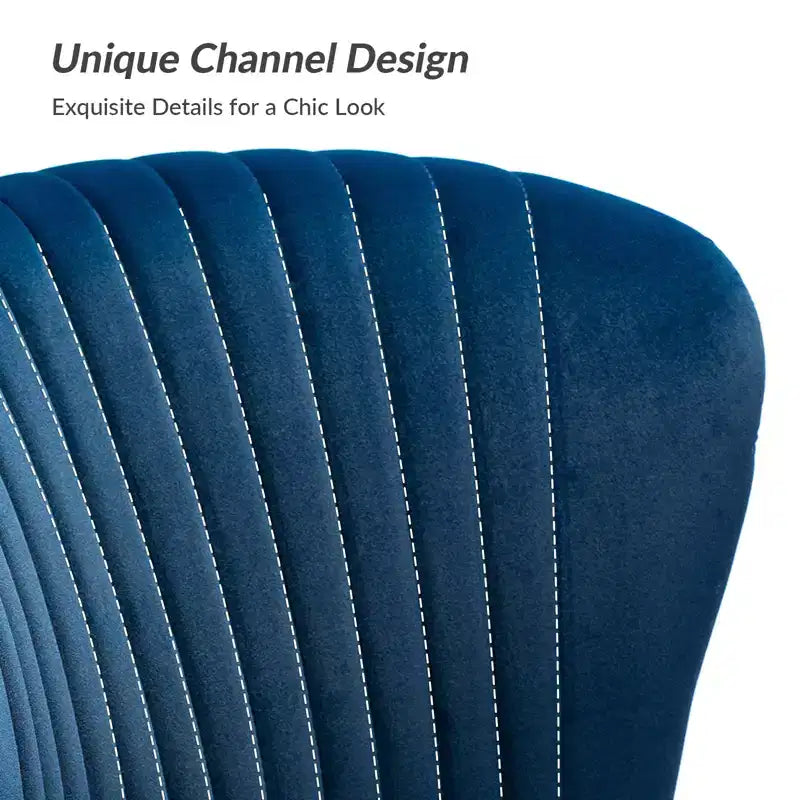 Velvet Loveseat Chair - Contemporary 2-Seater Tufted Back Sofa