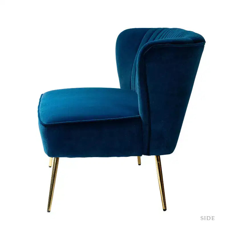 Velvet Loveseat Chair - Contemporary 2-Seater Tufted Back Sofa
