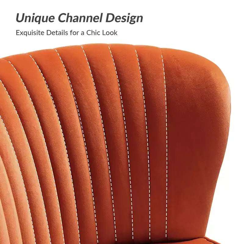Velvet Loveseat Chair - Contemporary 2-Seater Tufted Back Sofa