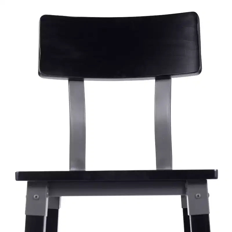 2 Pack Commercial Grade Rustic Industrial Style Wood Dining Barstool