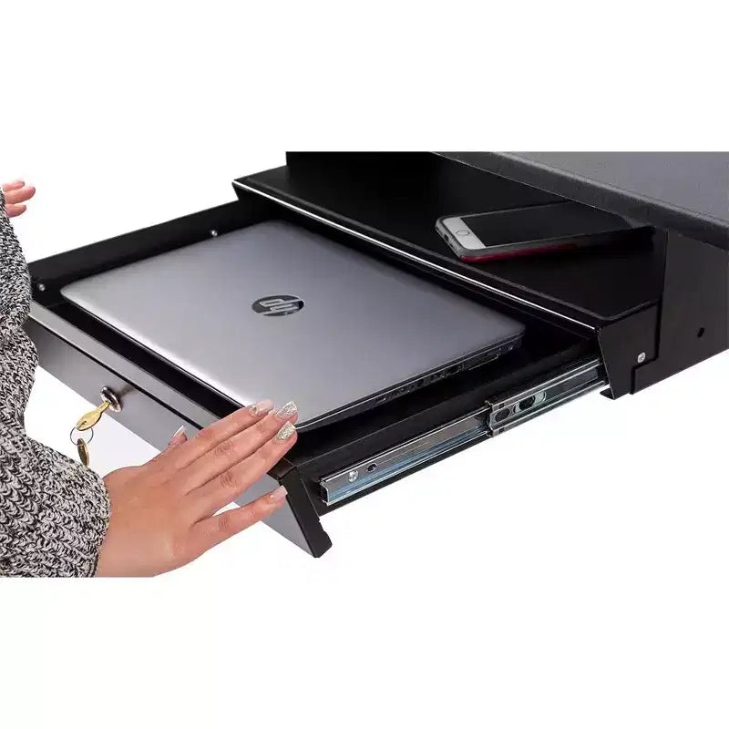 Add-On Office Sliding Under-Desk Drawer Storage Organizer for Standing Desks