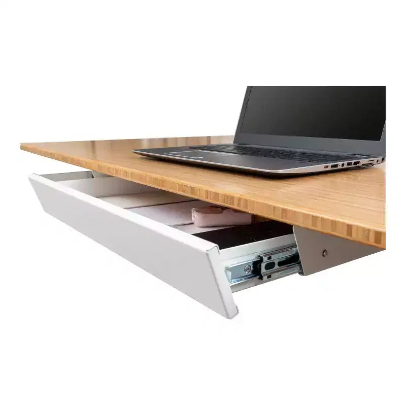 Add-On Office Sliding Under-Desk Drawer Storage Organizer for Standing Desks