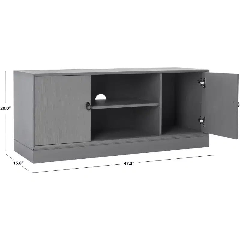 Aliyah 2 Door 1 Shelf Media Stand
